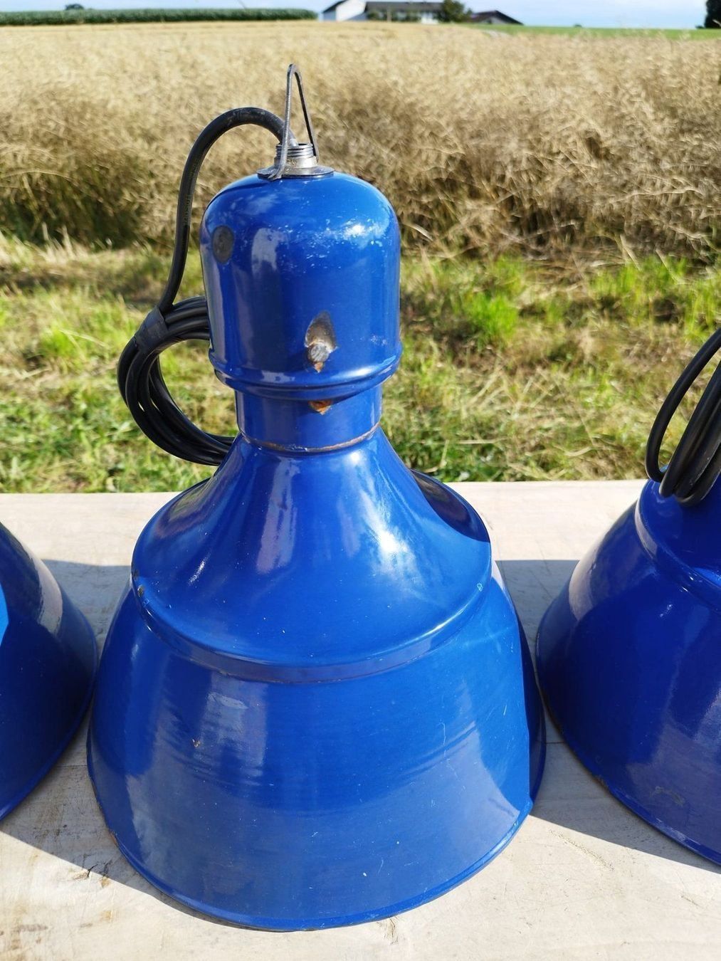 Lampadari & plafoniere: KE400 Emaille Hänge,- Decken-,Tulpen-, Industrielampe – Usato da kraiburg am inn venduto da Vintage-Living 6