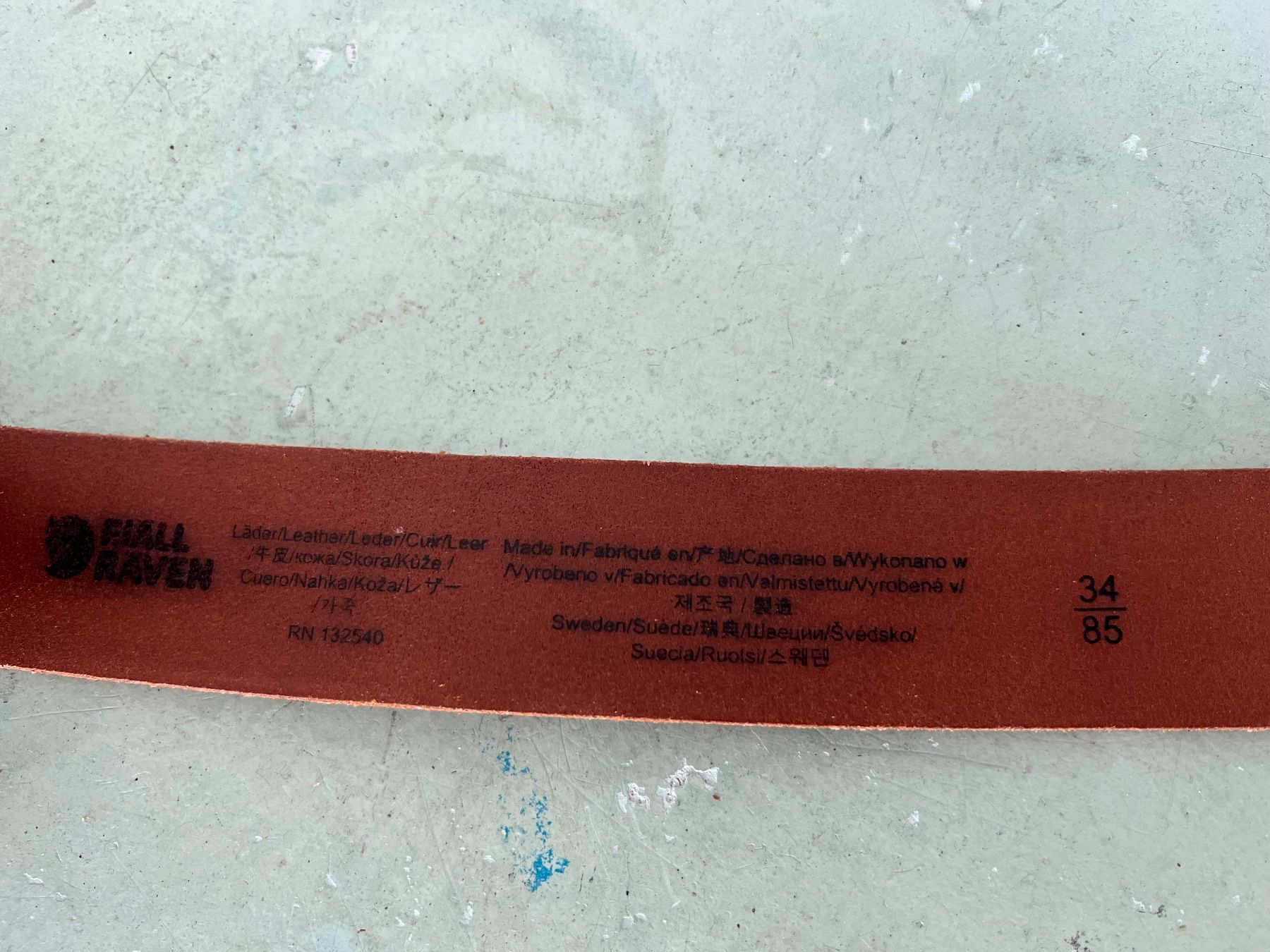 Fjällräven Gürtel: Ledergurt Fjällräven – Gebraucht aus Novaggio von seri00 1