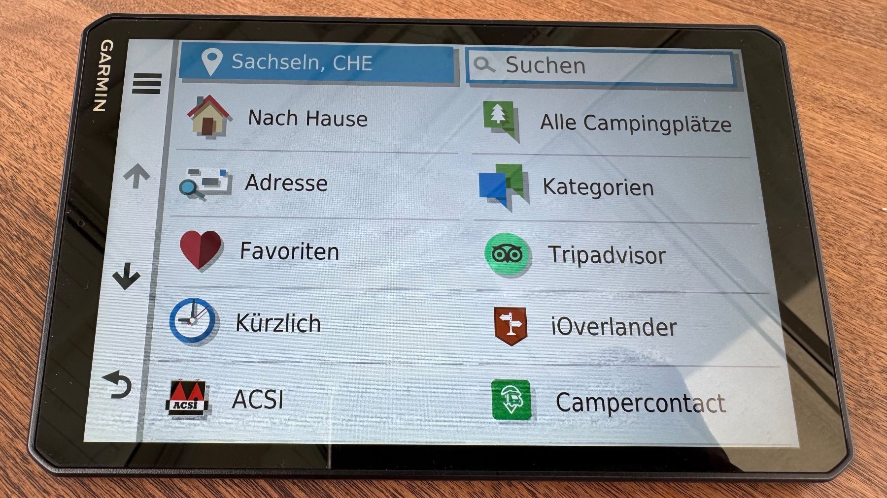 Garmin Navigationsgeräte: Camper Navi Garmin 8" – Gebraucht aus Sachseln von Jumpflash 8