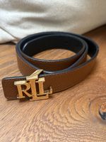 Gürtel Ralph Lauren Grösse 85 braun schwarz
