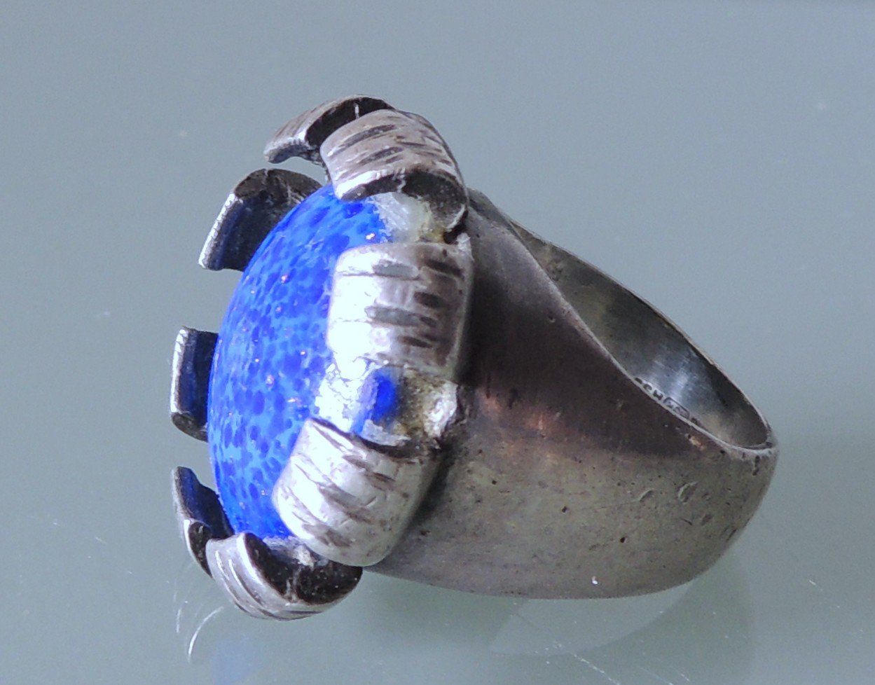 Anelli: Argentinien Silber 925 Fingerring Gr. 53 – Usato da Waldenburg venduto da schaller707 1