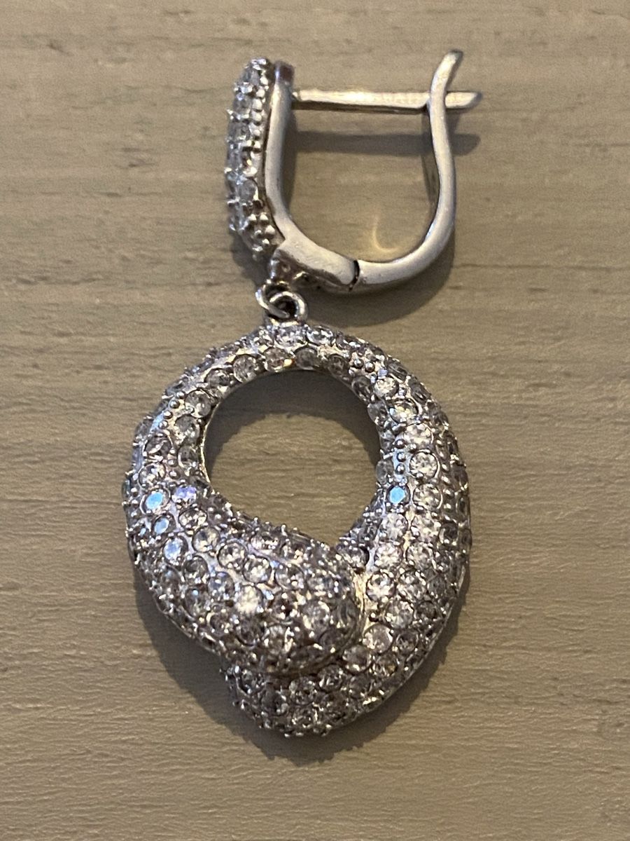 Orecchini pendenti & Orecchini a lobo: Damen Ohrhänger Sterlingsilber 925 – Usato da Birr venduto da Vintage-Liebhaber 4