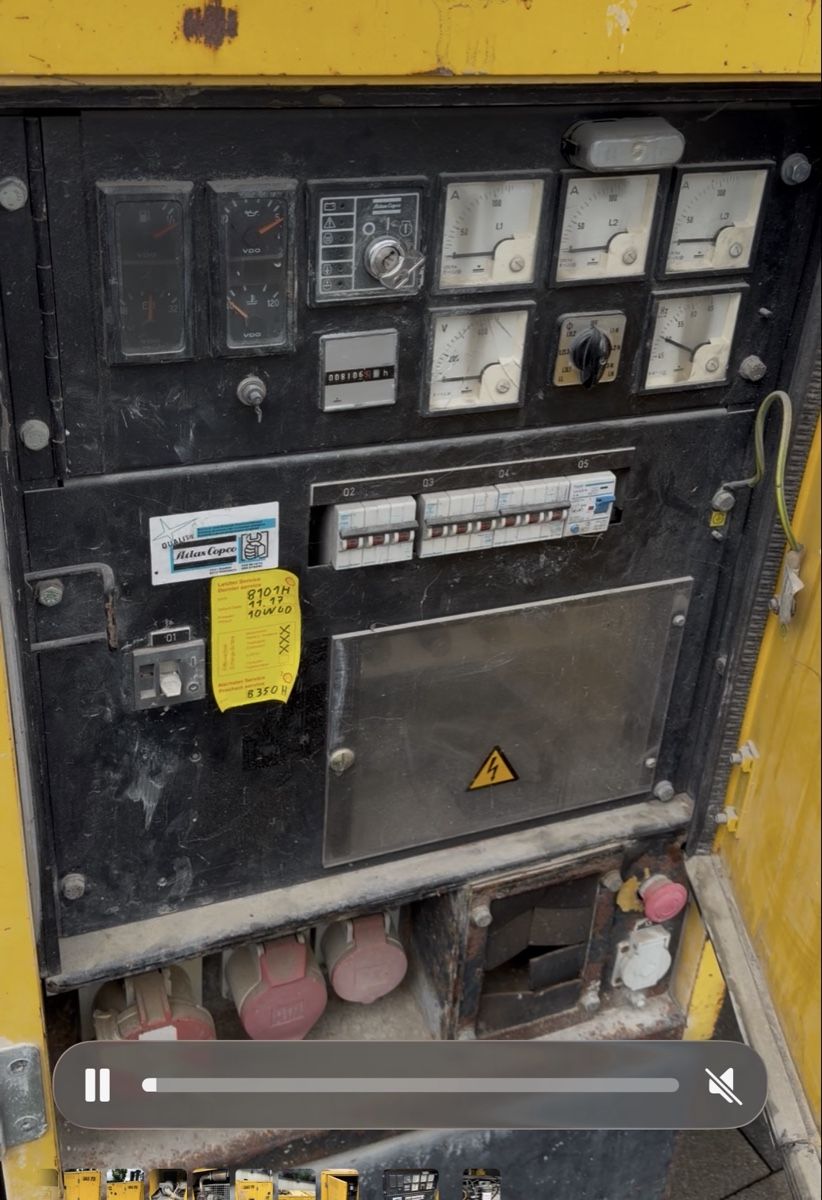 Atlas Copco Generatori di corrente: Generator Atlas Copco Qas 78 Stromerzeuger – Usato da Schmitten FR venduto da jimmy758 2
