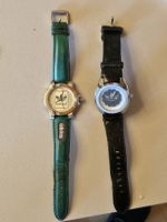 2 Adidas Armbanduhren Set grün schwarz 