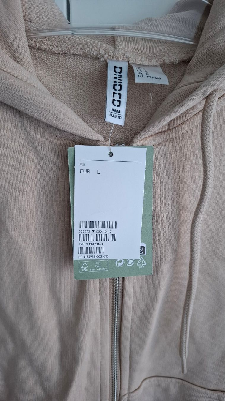 H&M Giacche: H&M Sweatjacke - Grösse L – Nuovo e nell'imballaggio originale da Rickenbach b. Wil venduto da VeryLovelyThings 1