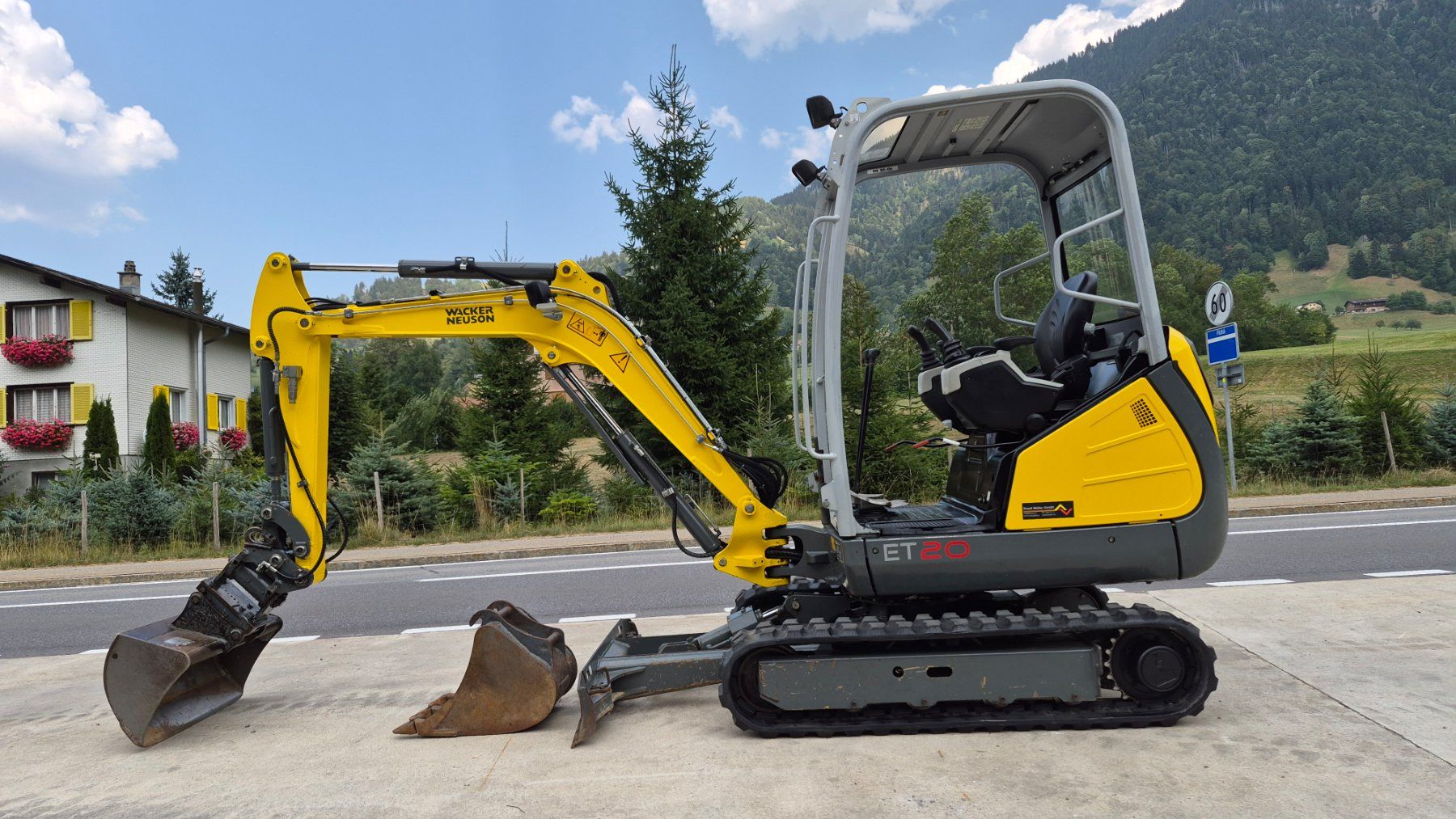 Wacker Neuson Excavateurs: Bagger Raupenbagger Wacker Neuson ET20  Jg. 2013 1110 Std. – D'occasion à Schüpfheim par grischa01 5