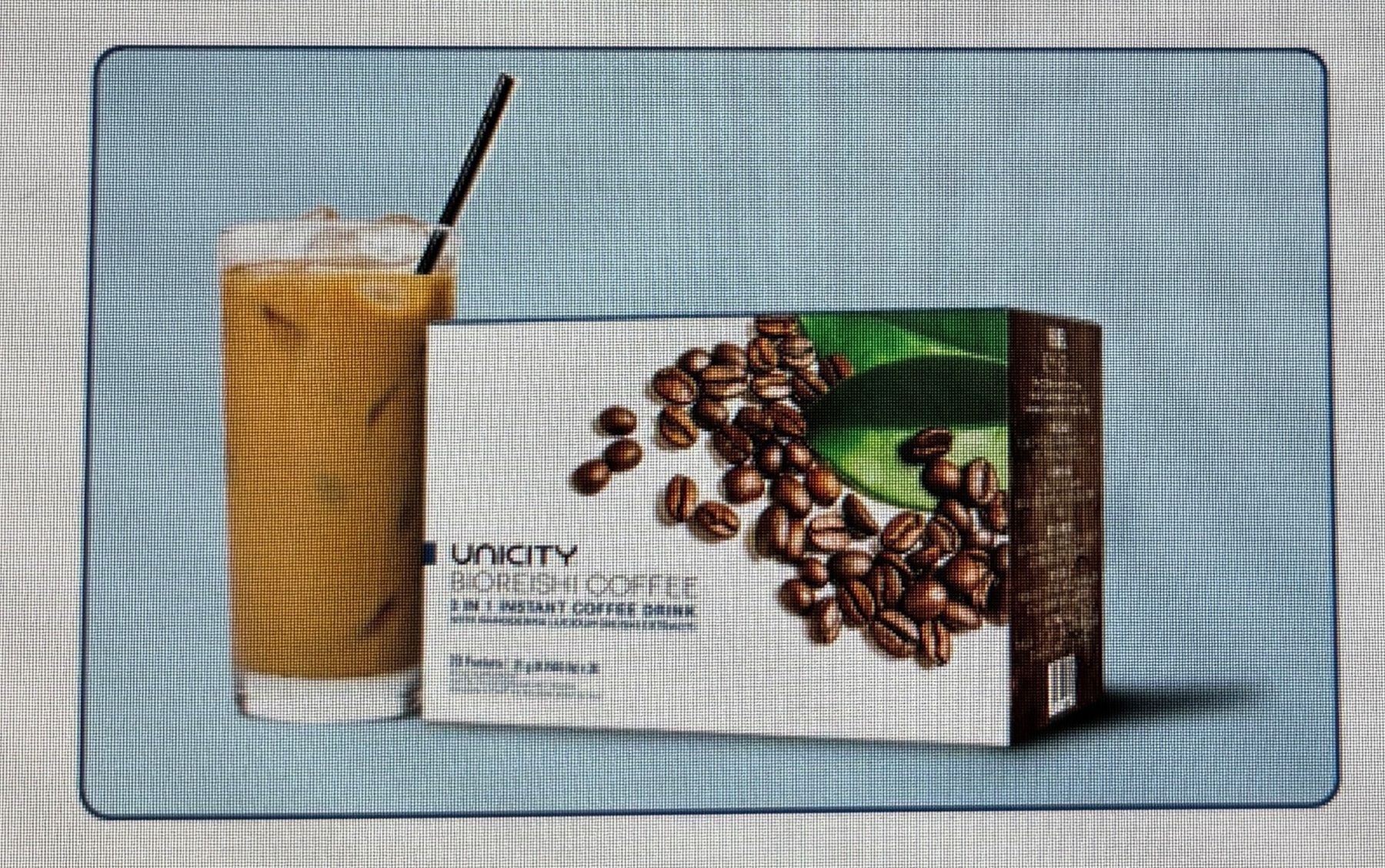 Cibi & Specialità: Unicity Bioreishi Coffee – Nuovo e nell'imballaggio originale da St. Gallen venduto da Herbertb