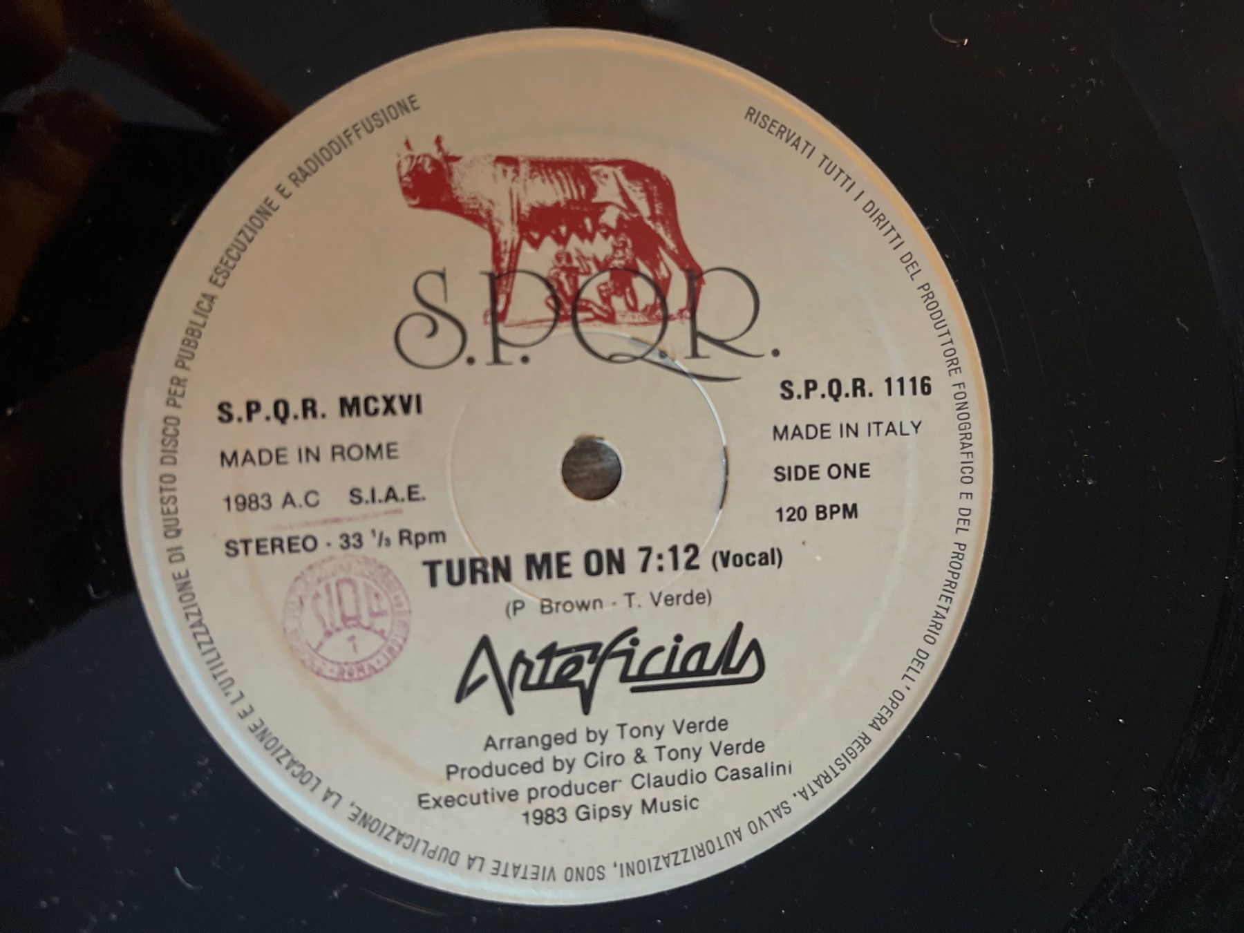Dischi in vinile: A413/Artificials - Turn Me On 12" Vinyl Single – Usato da Frutigen venduto da Philippe_jsp 2