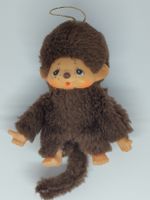 Monchhichi Plüschfigur Vintage, ca. 13 cm – guter Zustand
