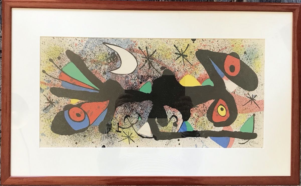 Grafiken & Lithographien: Miro Joan lithographie originale 27,5 x 57 cm – Gebraucht aus Penthaz von Petrus45 1