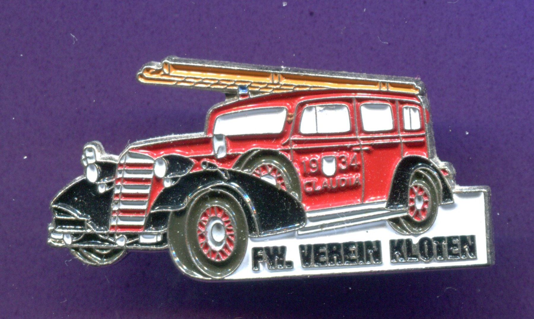 Placchette & Badge: Feuerwehrauto  OLDI  Kloten – Usato da Winterthur venduto da Sammleroase