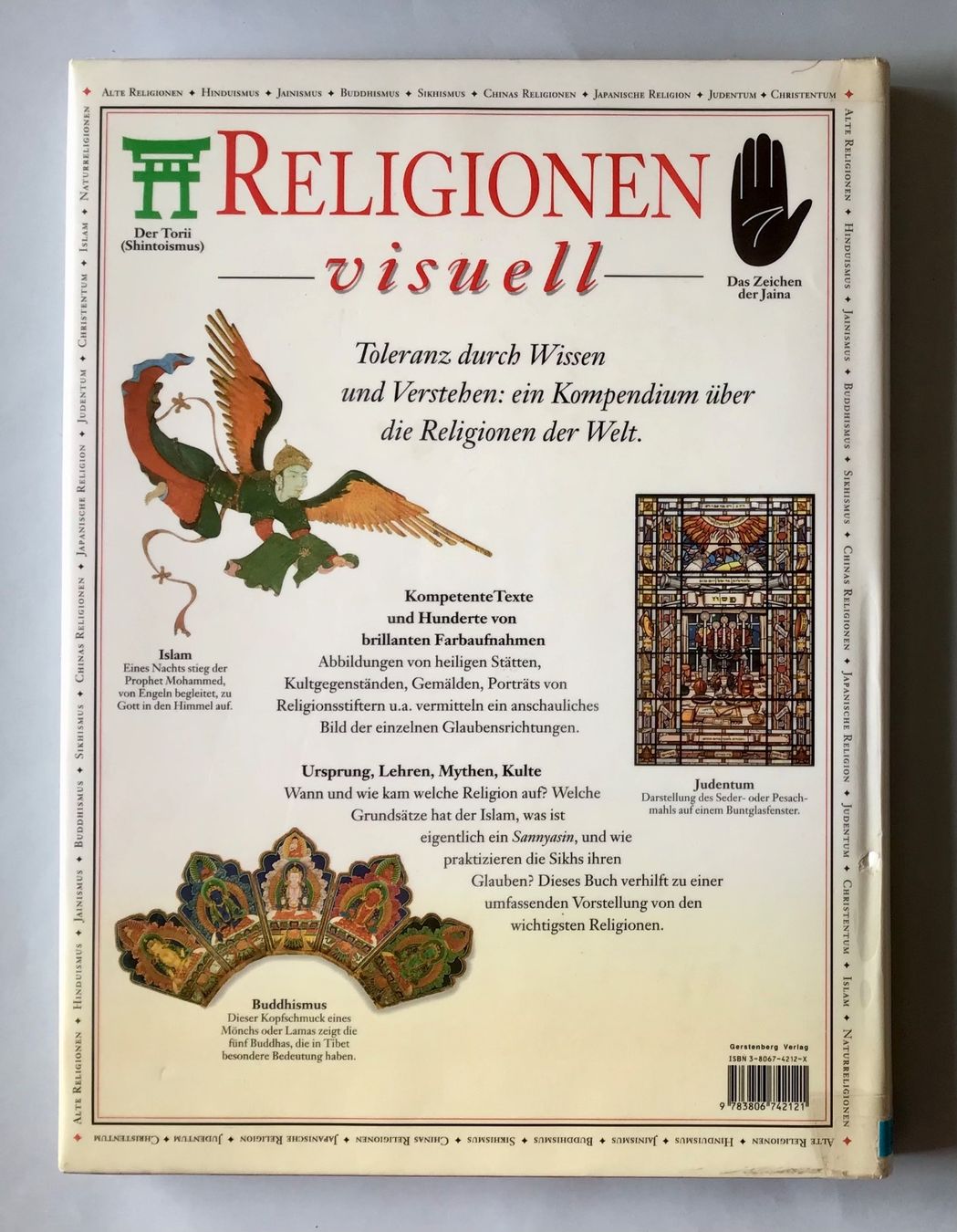 Libri: Buch: RELIGIONEN visuell – Nuovo (secondo la descrizione) da Bubendorf venduto da Alpenheidi 1