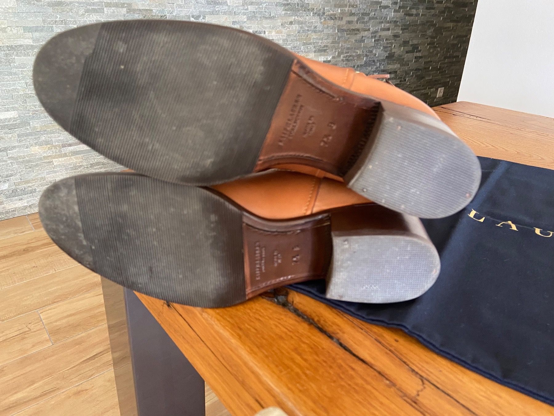 Ralph Lauren Damenschuhe: RALPH LAUREN - Sublime Bottes Camel - 38 – Gebraucht aus Chardonne von  8