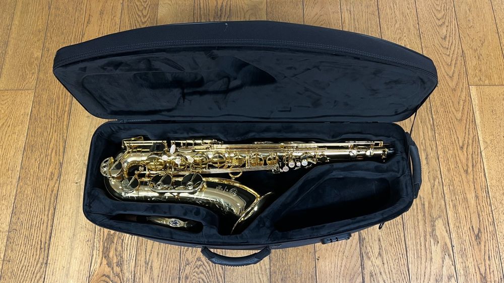 Selmer Tenorsaxofon SA-II in Goldlack, neu (Neu (gemäss Beschreibung ...