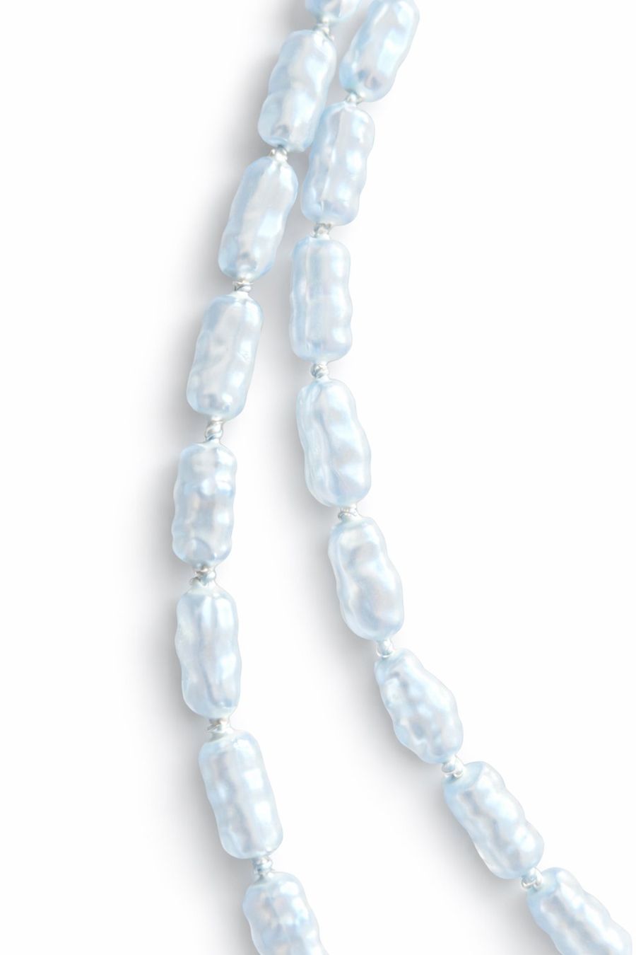 Catenine: Perlenkette Hellblau 59 cm – Nuovo e nell'imballaggio originale da Fully venduto da VaneaSelection