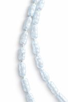 Perlenkette Hellblau 59 cm