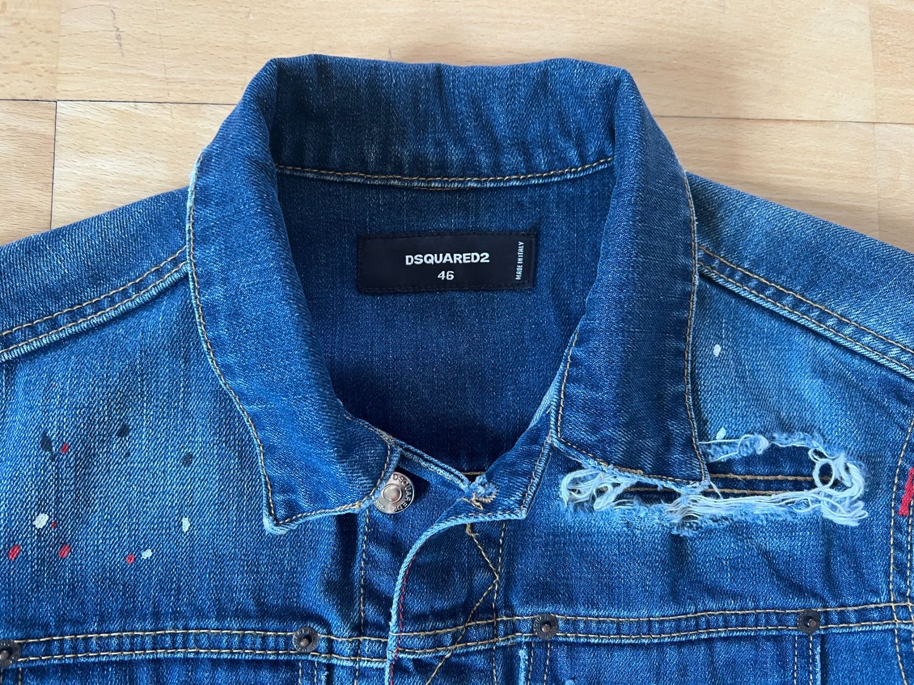 Dsquared2 Giacche: DSQUARED2 Jeans Jacke Gr. 46 – Nuovo (secondo la descrizione) da Worb venduto da farben20zauber 2