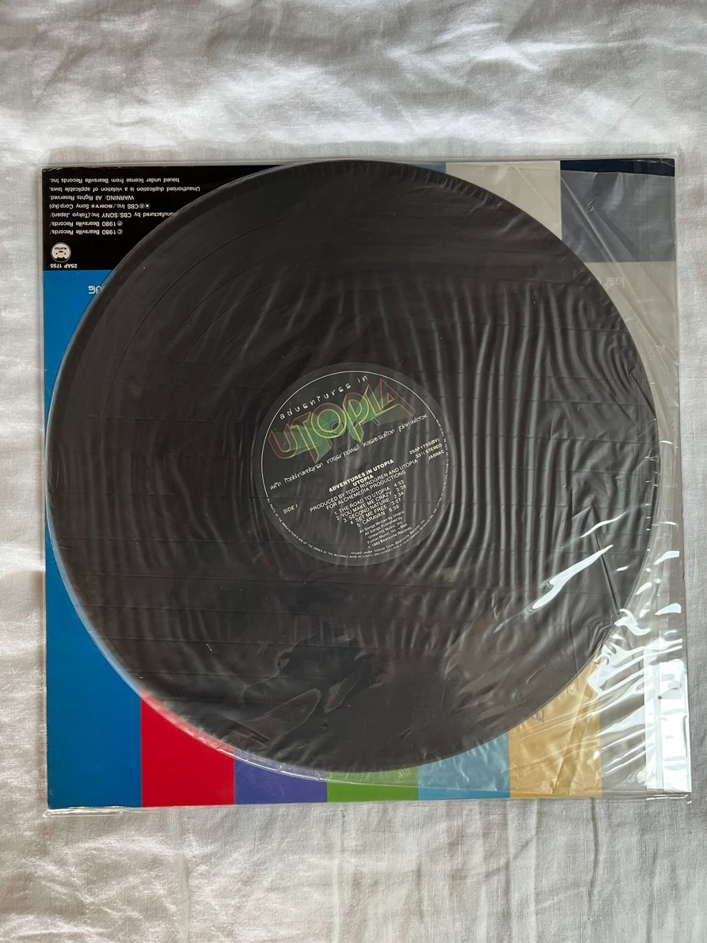 Dischi in vinile: Utopia - Adventures In Utopia vinyl LP Japan – Usato da Effretikon venduto da ChrisLamberger 2