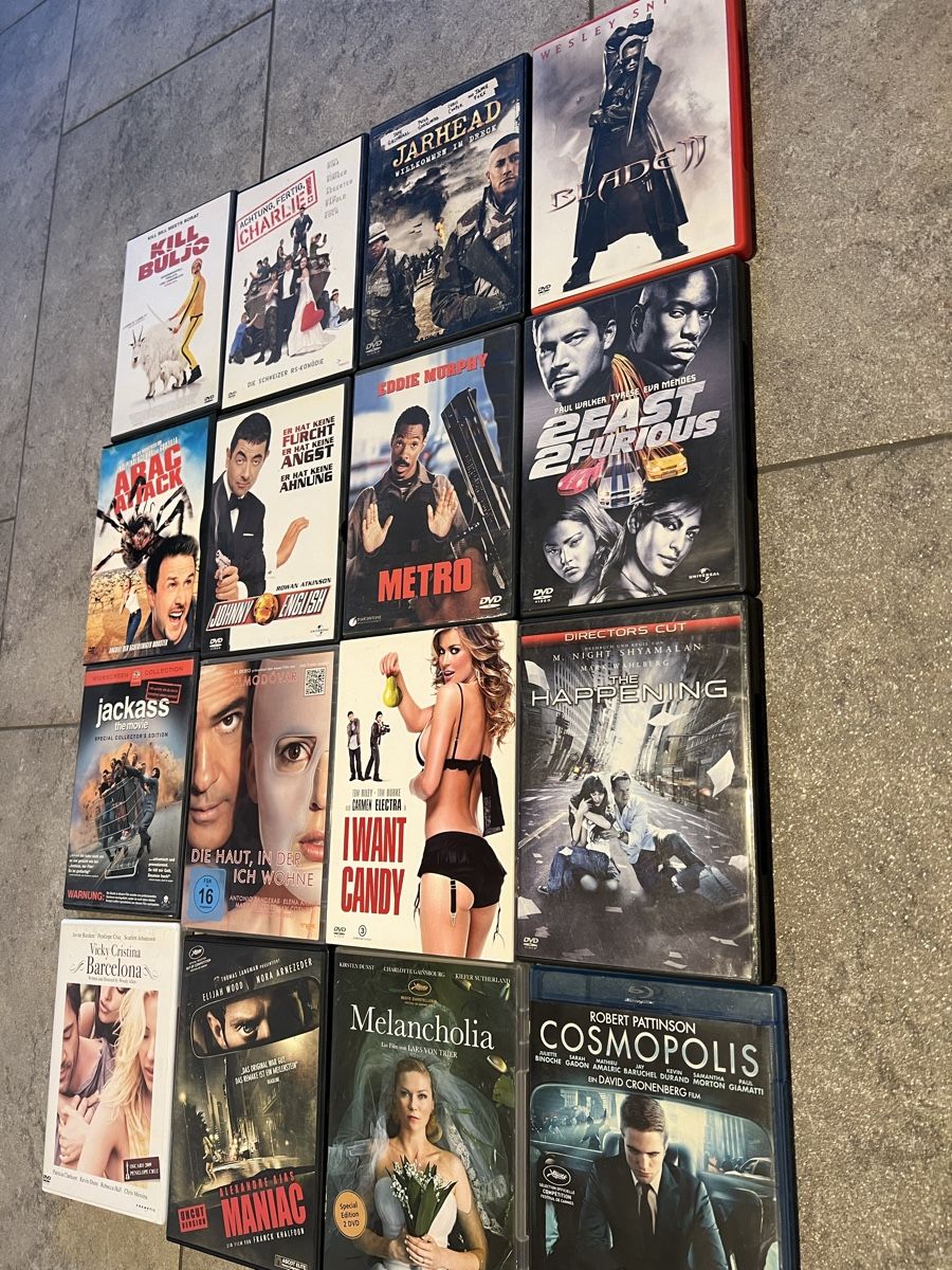 Tutti i DVDs: Diverse DVD‘s – Usato da Burgdorf venduto da Biduburgdorf 1