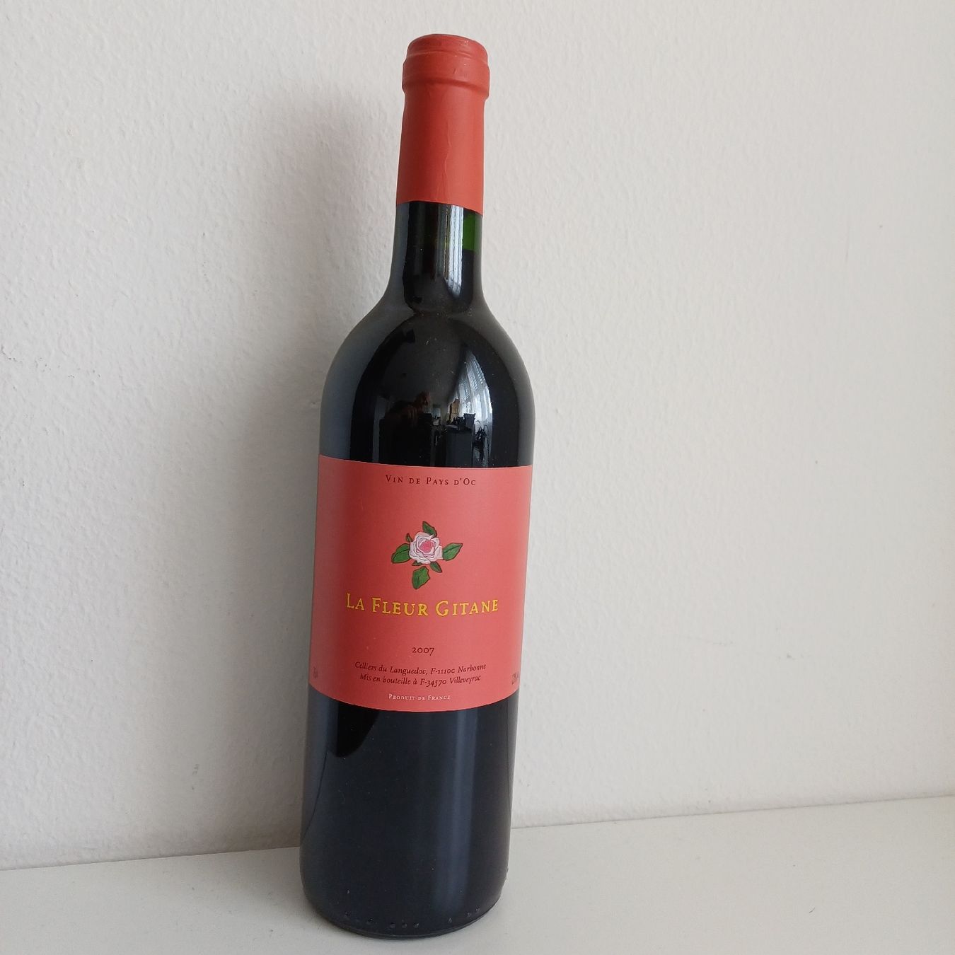 Wein: La Fleur Gitane 2007, Vin de Pays d'Oc, Rotwein! – Neu und originalverpackt aus Zürich von Secondito