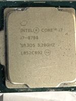 i7 8700  3,20 GHz 6 Core 12 MB Cache