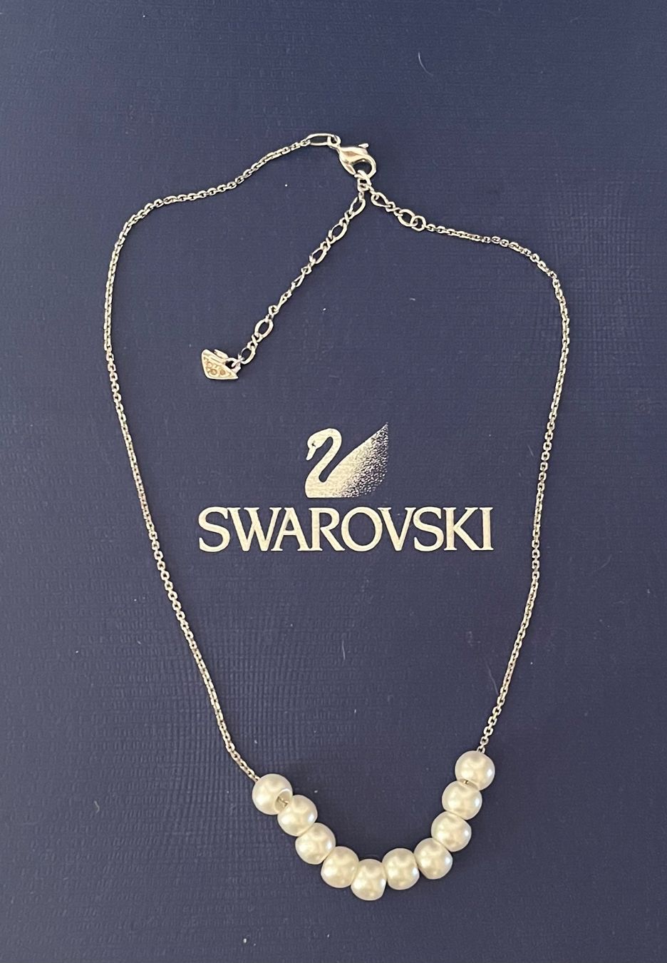 Swarovski Ketten: Swarovski Kette ungetragen & original Perlen – Neu (gemäss Beschreibung) aus Kirchleerau von Dalmi220 1