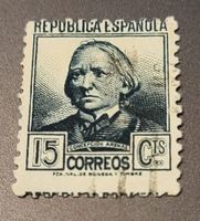 Spanien 1938 dezentriert briefmarke