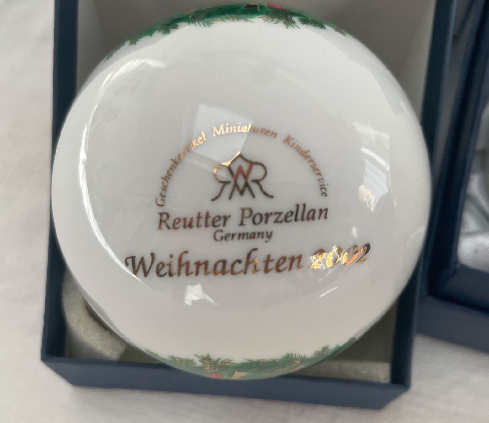Tutte le decorazioni: Reutter Porzellan Christbaumkugeln – Usato da Kleinlützel venduto da Schatzkiste_Laufen 4