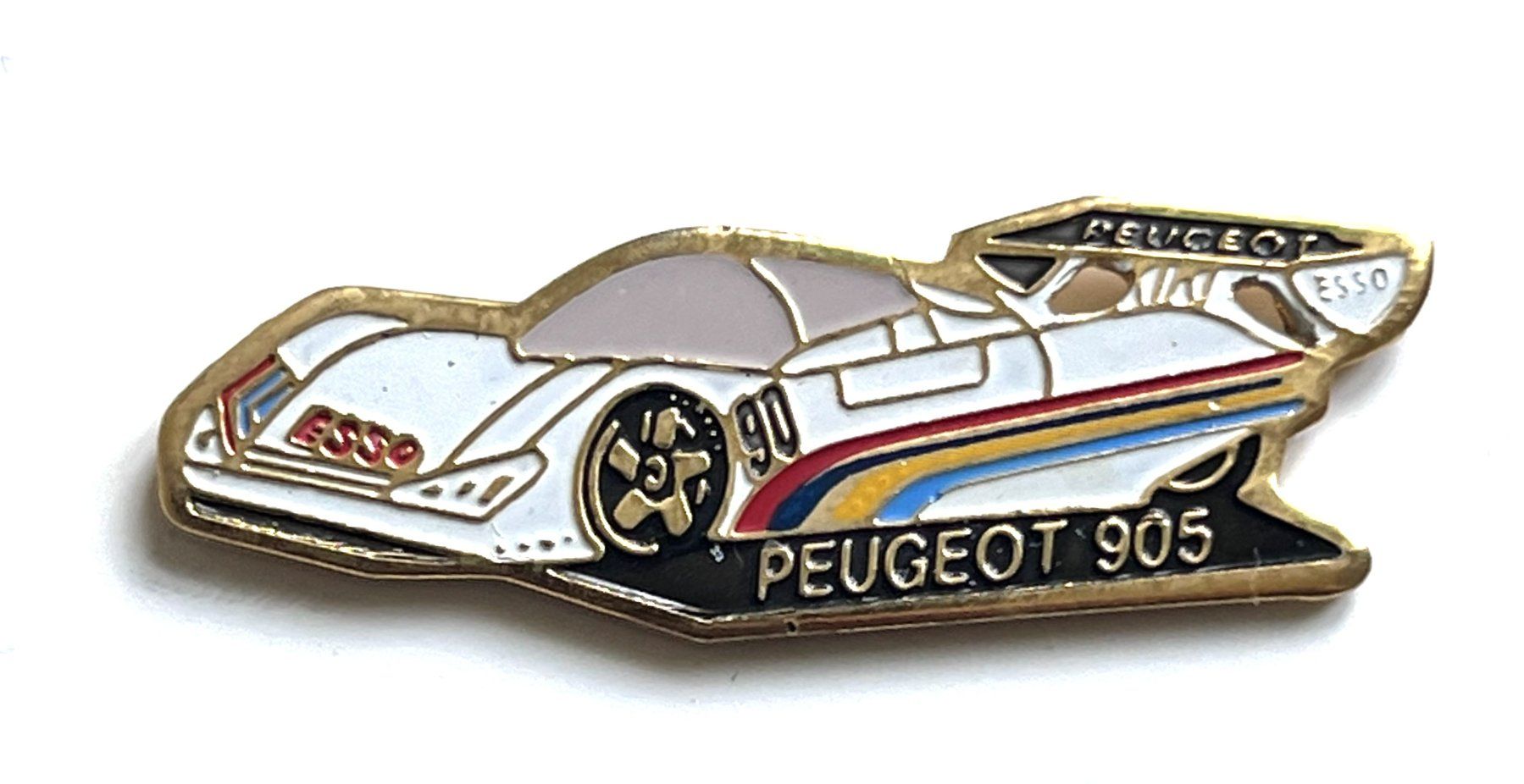 Peugeot Placchette & Badge: Pin Rennauto Peugeot 905 – Usato da Kriens venduto da TSCH1 1