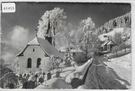 Beatenberg - Evang. u. Kath. Kirche im Winter