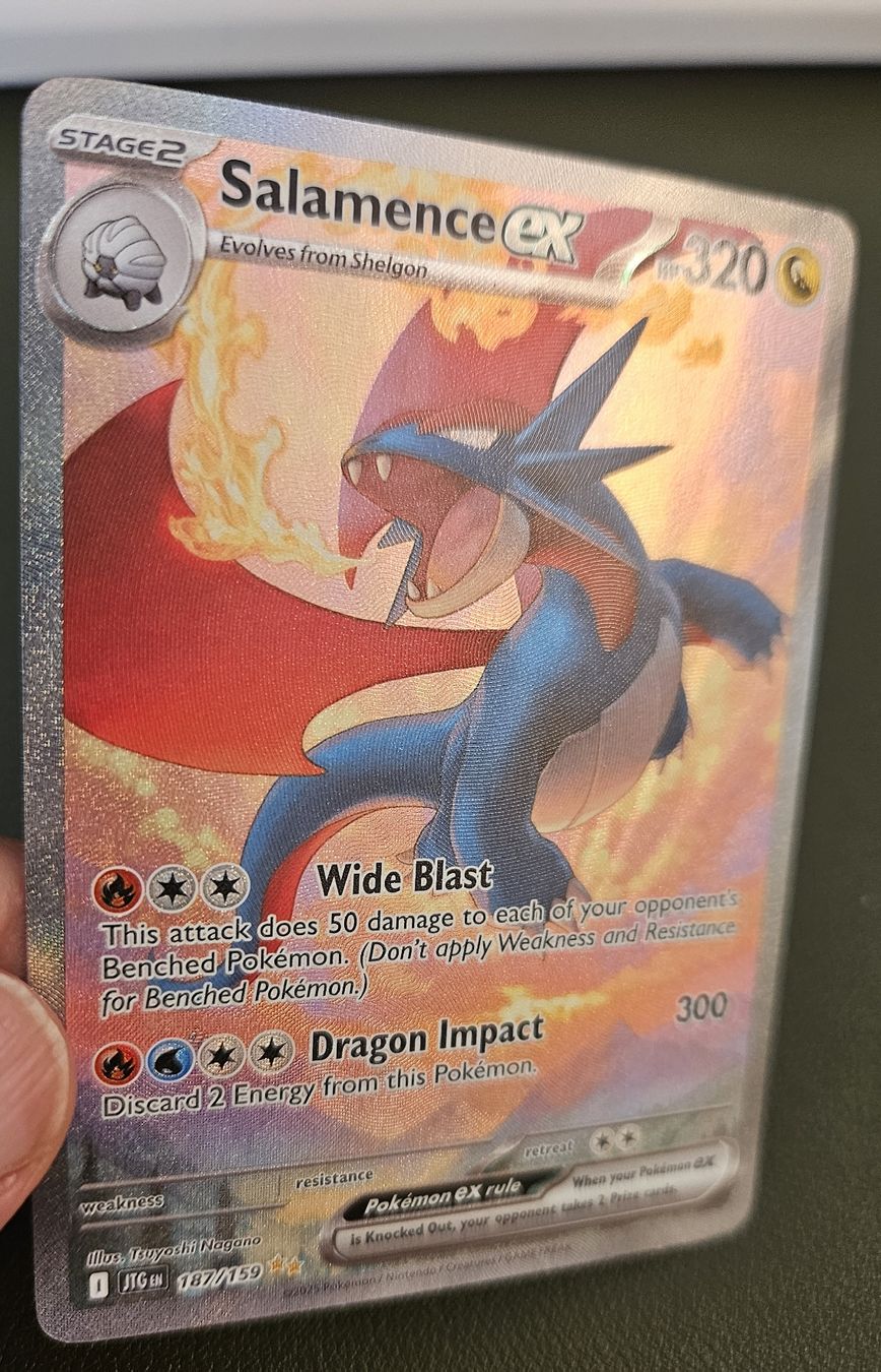 🇬🇧 Salamence ex Ultra 187 Pokemon Card Journey together. | Kaufen auf ...