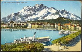 LUZERN und Pilatus, Nr. 43 - Dampfschiff