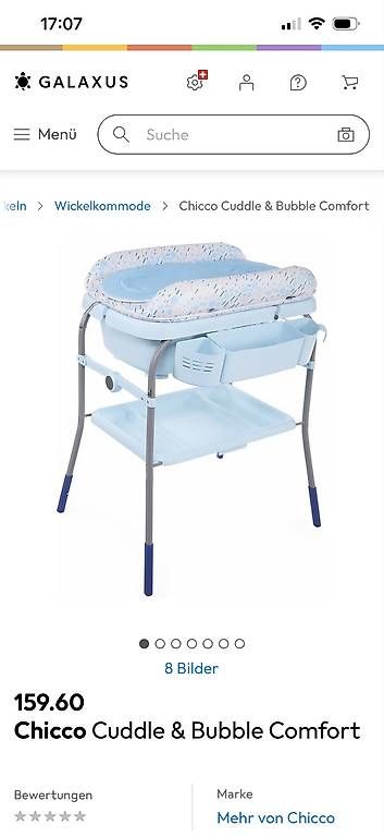 Fasciatoi & Accessori: Chicco Wickeltisch und Bad – Usato da Birmensdorf ZH venduto da pop_xl8n