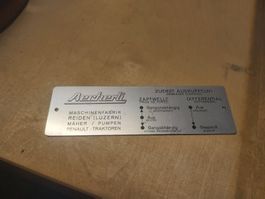 Hinweisschild Aecherli MA 250