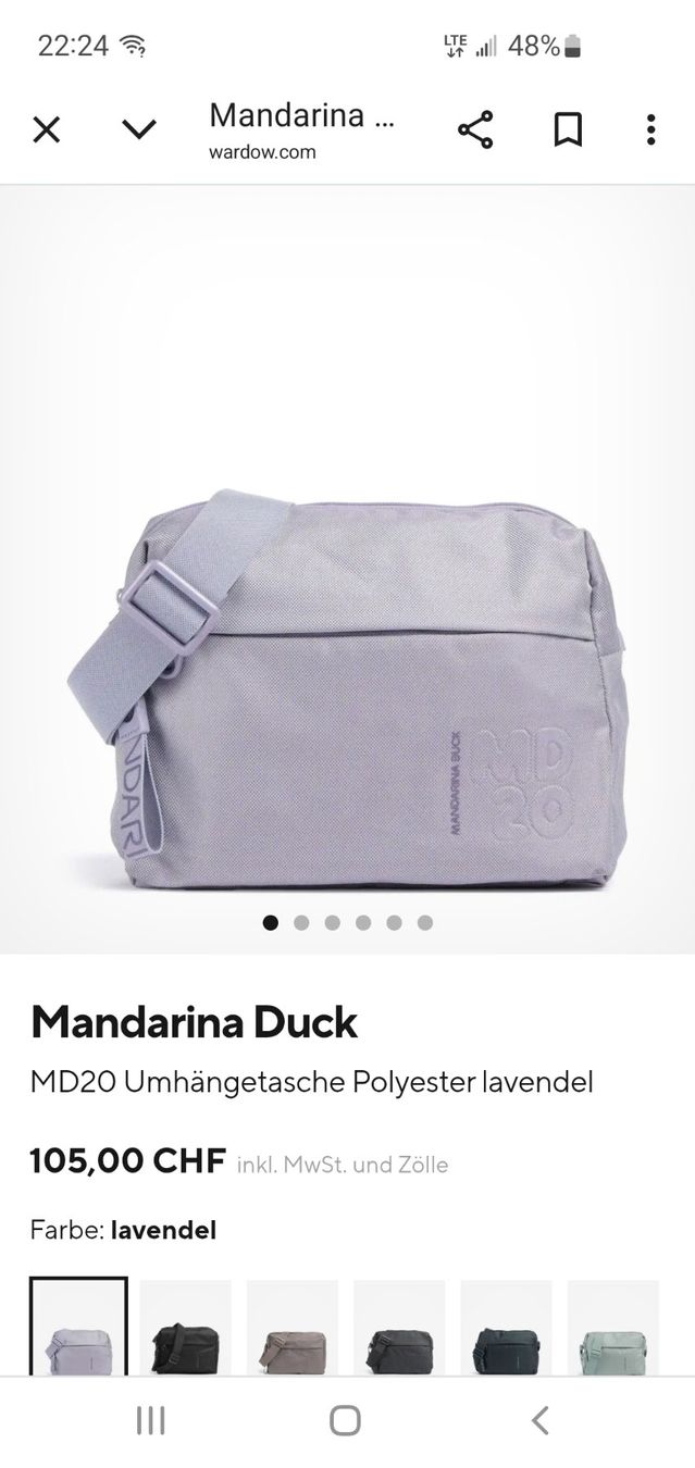 Mandarina Duck Borse da donna: Mandarina Duck Tasche – Nuovo (secondo la descrizione) da Interlaken venduto da mar_65xg 3