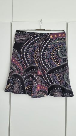ETRO Jupe, Viskose/Kupferseide, Gr.38 (IT 42) wie neu