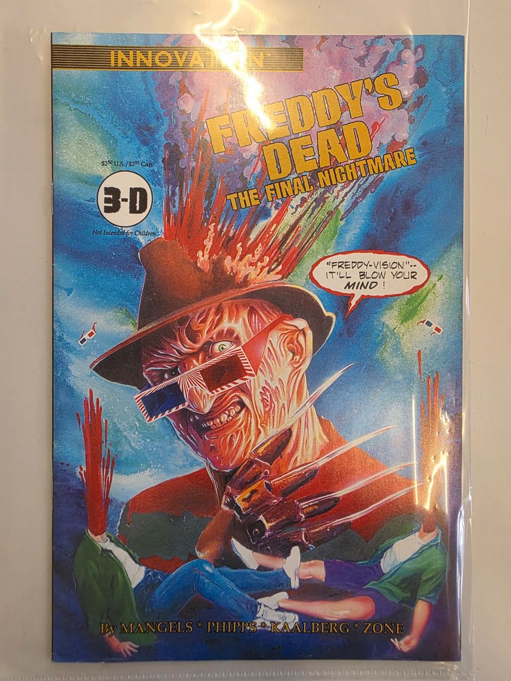 Fumetti: Freddy's Dead, 3-D Comic, Z1! – Usato da Winterthur venduto da Bratwurstbrater