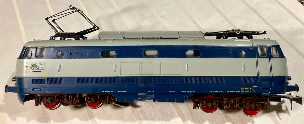 Locomotive Lima E444 Tartaruga échelle 0 - Collection