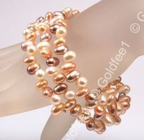 Armband aus Süsswasser Zucht-Perlen