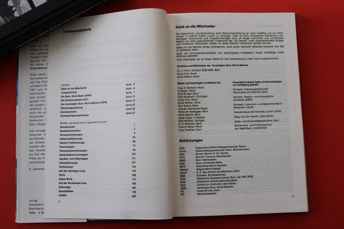 Libri: Die Überlandbahnen von Bern nach Worb – Usato da Wettswil venduto da roma010 2