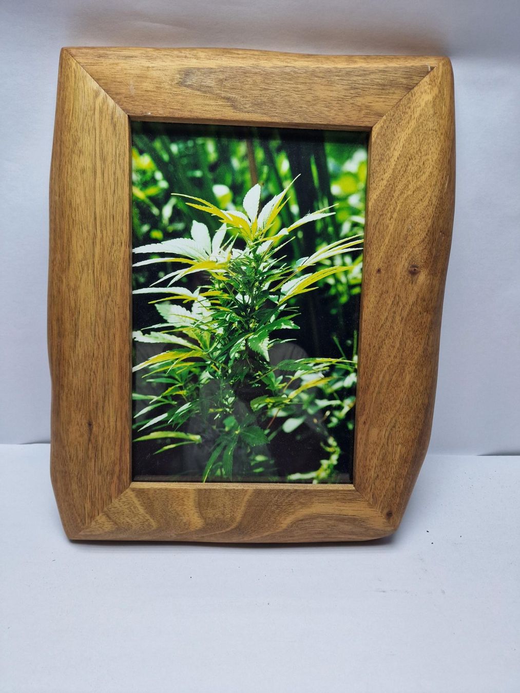 Cadres de tableaux: Schöner Echtholz Bilderrahmen mit Glas – D'occasion à Eschenbach SG par Hoerbys
