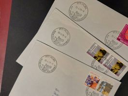 Briefe, intern. Jahr  des Kindes 1979, Stempel je d/f/i