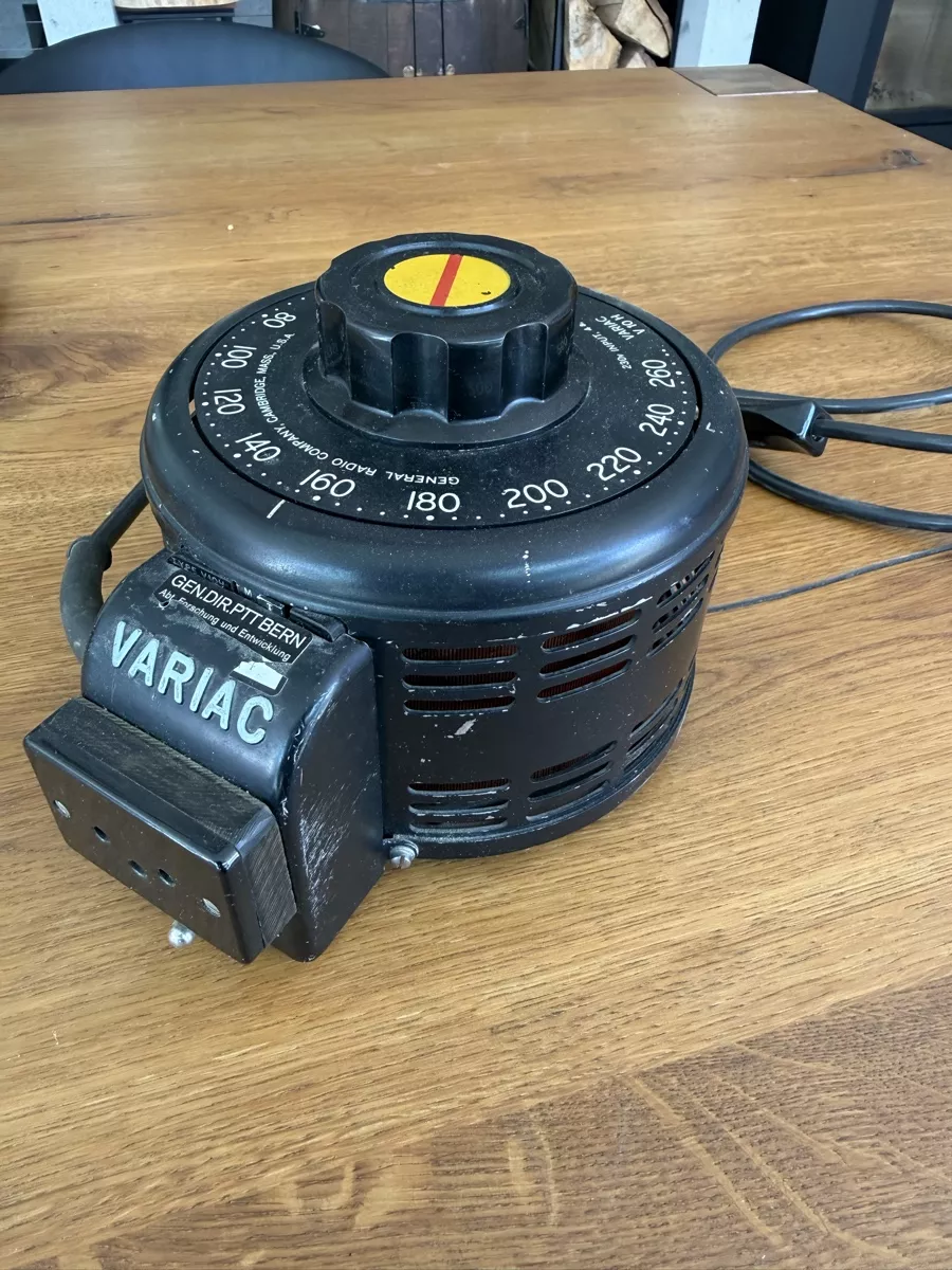 Konverter: Transformer Variac – Gebraucht aus Langendorf von LaurentCH1