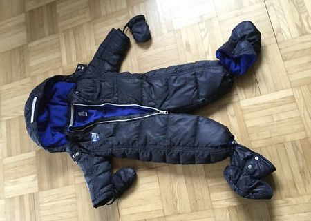 Skianzug Daunen 56 62 68 Schneeanzug Ski Anzug