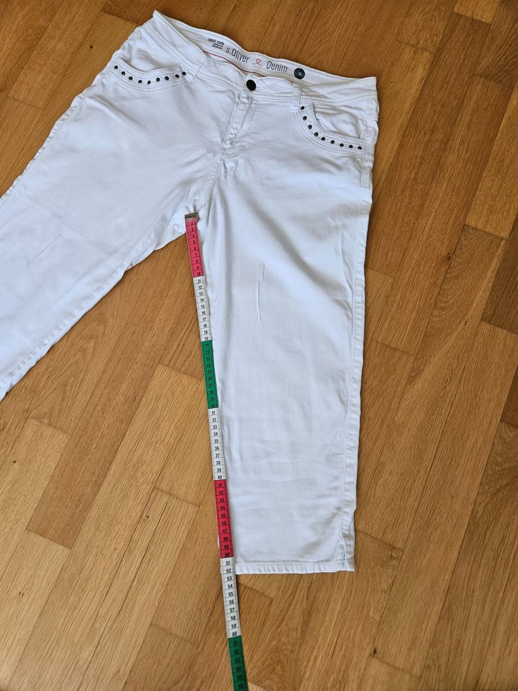 S.Oliver Pantaloni: Caprihose von s.Oliver Gr. 38 – Usato da Möriken AG venduto da pam66 4