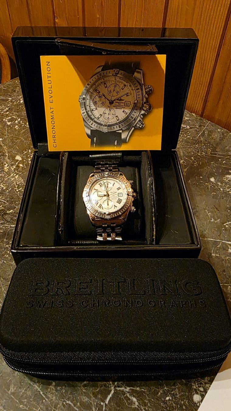 Breitling Orologi: Breitling Chronomat chiffres romains – Usato da Mollis venduto da aug_y9sm 4
