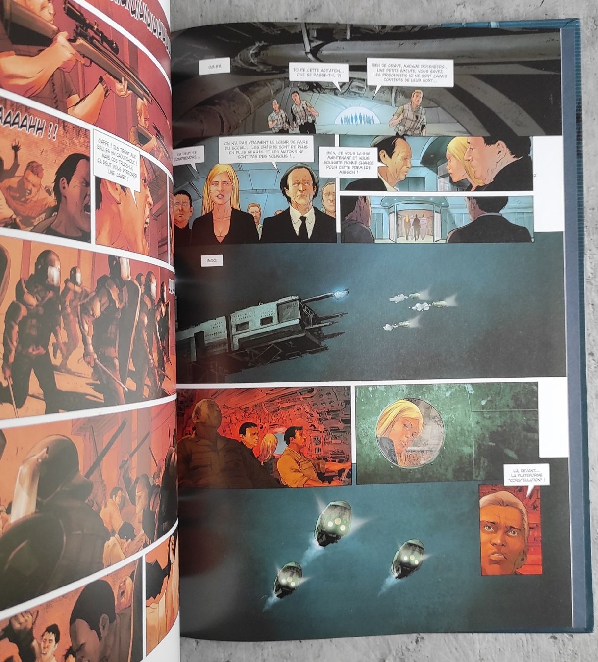 Fumetti: DEEPWATER PRISON T. 1 Constellation (EO) – Usato da Biel/Bienne venduto da pijama 6