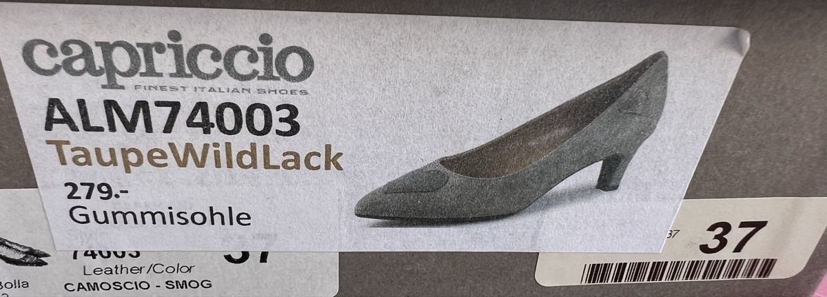 Damenschuhe: Pumps Gr. 37 Capriccio – Gebraucht aus Wolfwil von Poulet60 3