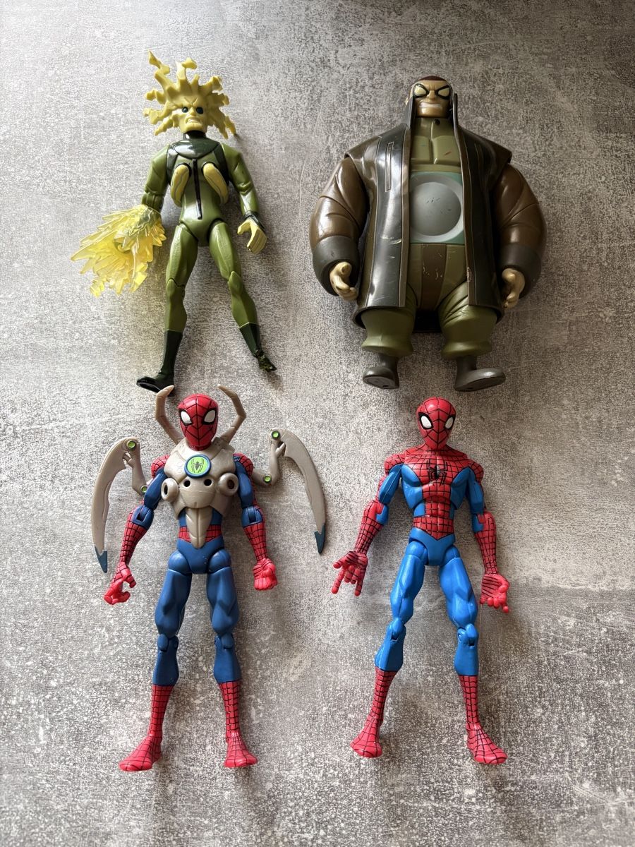 Marvel Statuette: Spider Man Figur - 4x Action Figur Selten – Usato da Eiken venduto da sar_9vdg