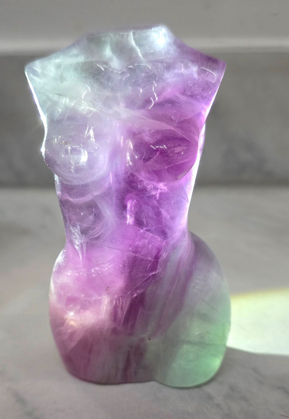 Minerali & Pietre curative: Fluorit Lady 262g – Nuovo e nell'imballaggio originale da Matzingen venduto da Shay_Crystalz